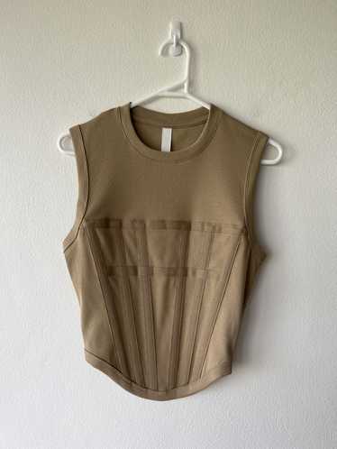 Dion Lee rib corset tank singlet vest tee