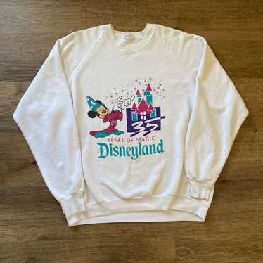 Disney Vintage Disneyland Years of Magic Crew Neck