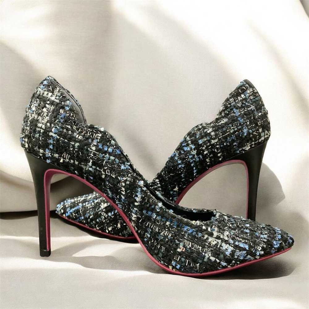 【Almost brand new】DIANA Multi Tweed Pumps with Co… - image 5