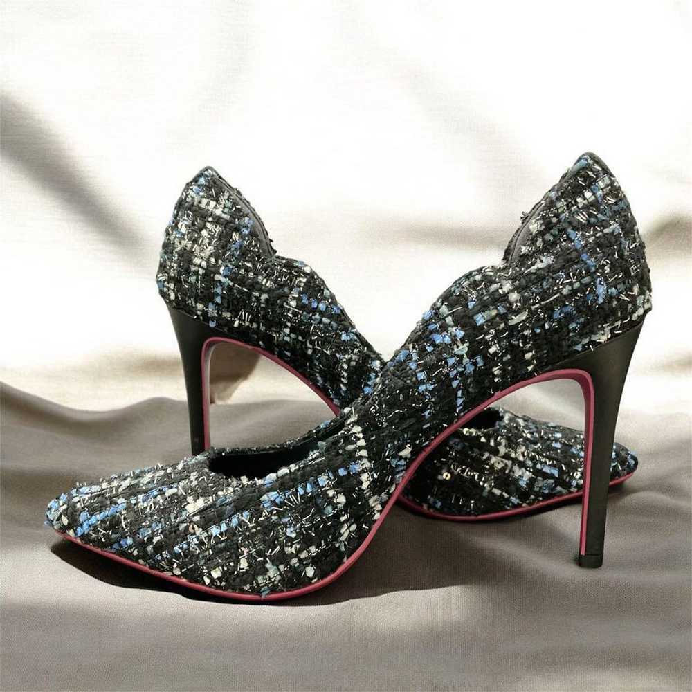 【Almost brand new】DIANA Multi Tweed Pumps with Co… - image 6