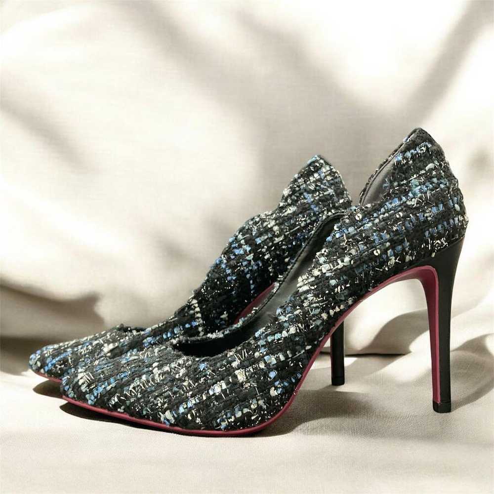 【Almost brand new】DIANA Multi Tweed Pumps with Co… - image 7