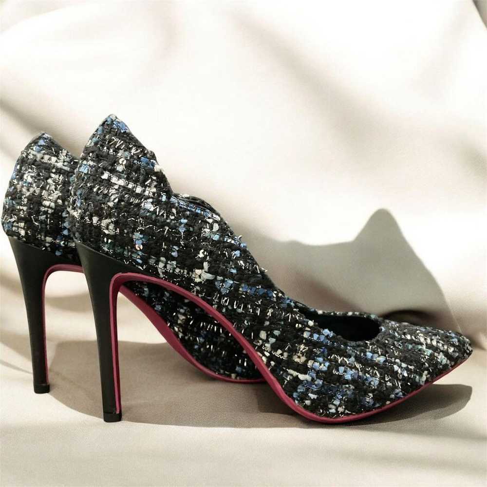 【Almost brand new】DIANA Multi Tweed Pumps with Co… - image 8