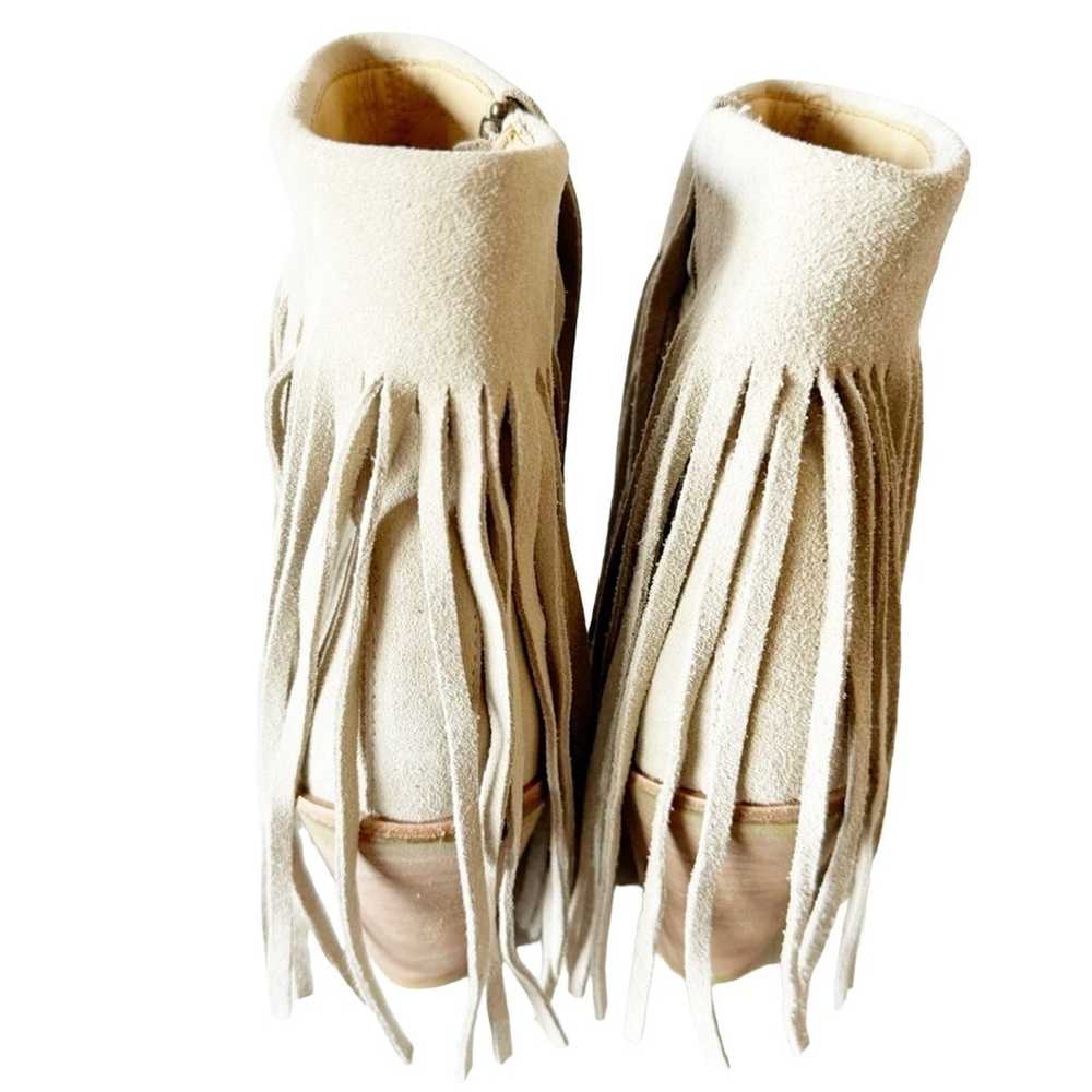 Koolaburra Fringe Sandals Tan Piaz II Boho Suede … - image 4