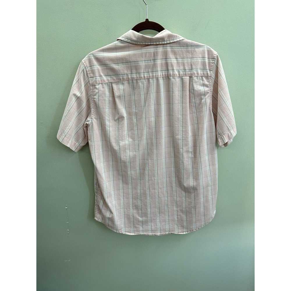 Gap Gap Pink Short Sleeve Button Down Top Womans … - image 2