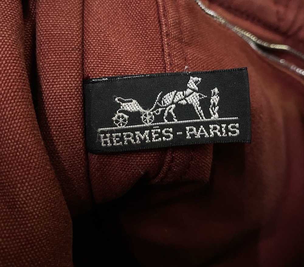 Hermes × Vintage Vintage 90s Hermes Fourre Tout M… - image 10