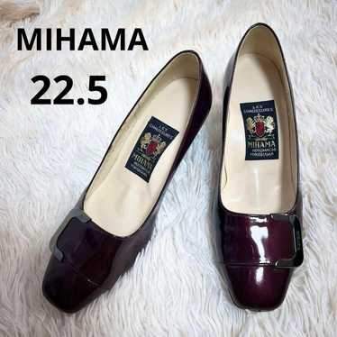 Mihamma☆【Beautiful Condition】Pumps Enamel Bordeau… - image 1