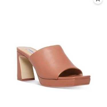 Steve Madden blush pink leather Dedicate platform… - image 1