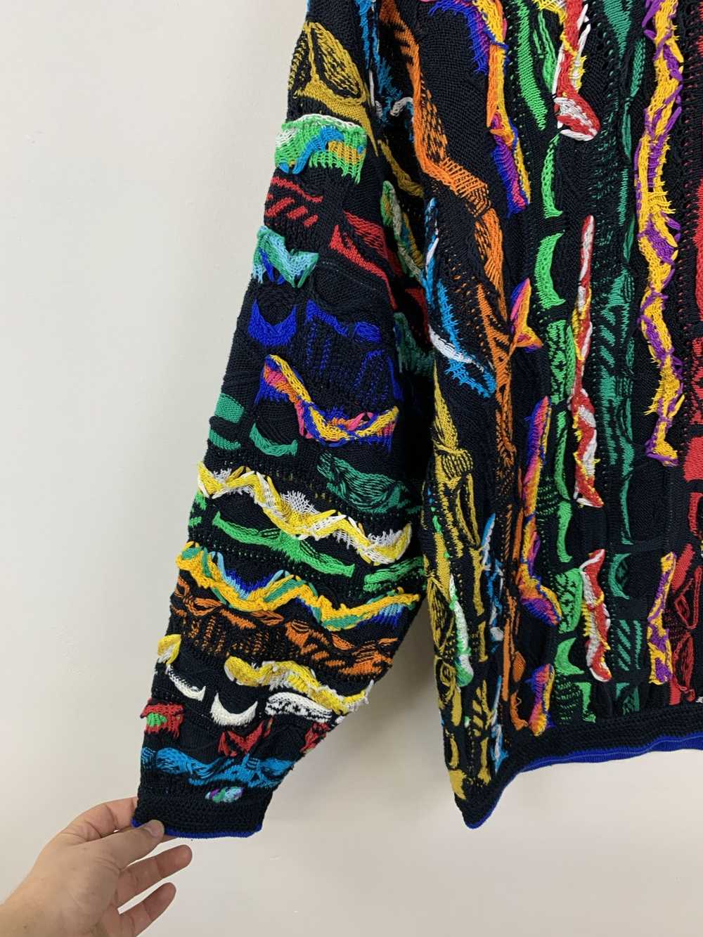 Cardigan × Coogi Vintage 1980s Coogi Sweater 80s/… - image 3