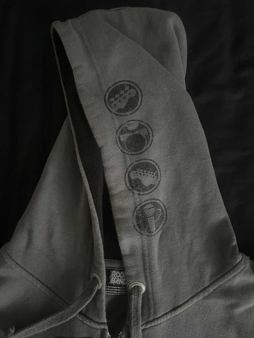 Rock Band Rare 2008 Rock Band Promotional Hoodie - image 2