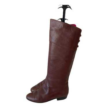 Bottega Veneta Leather riding boots - image 1