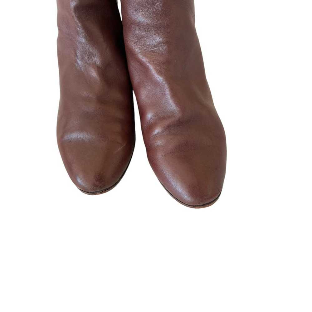 Bottega Veneta Leather riding boots - image 5