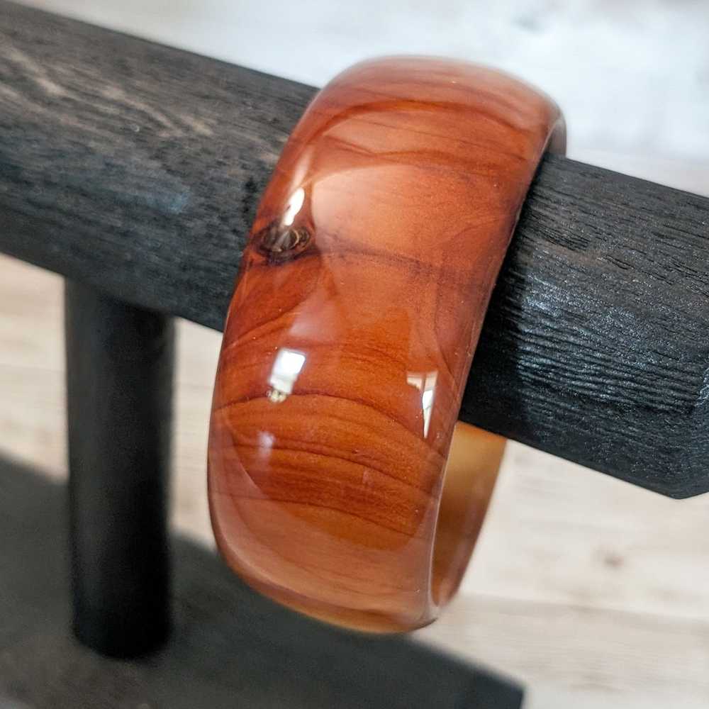 Other Vintage Cedar Bracelet Handcrafted by Huppke - image 2