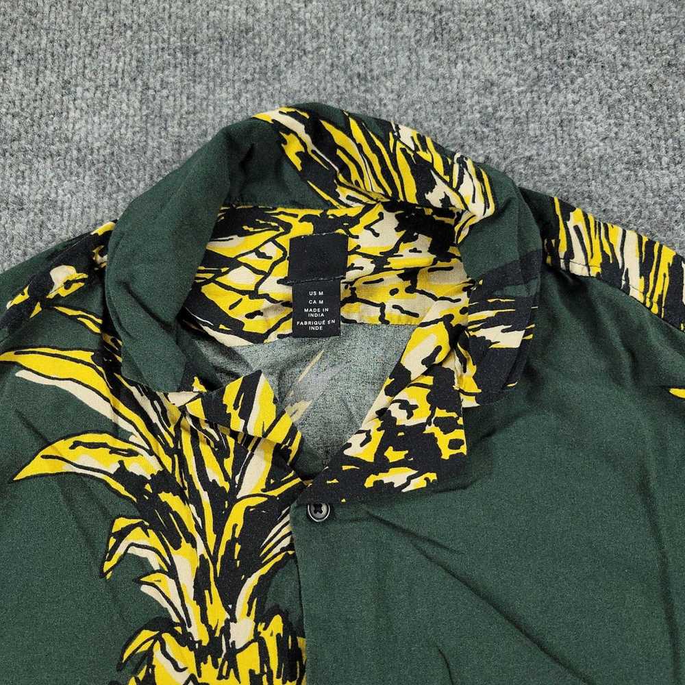 H&M Medium Green Pineapple All Over Print Graphic… - image 3