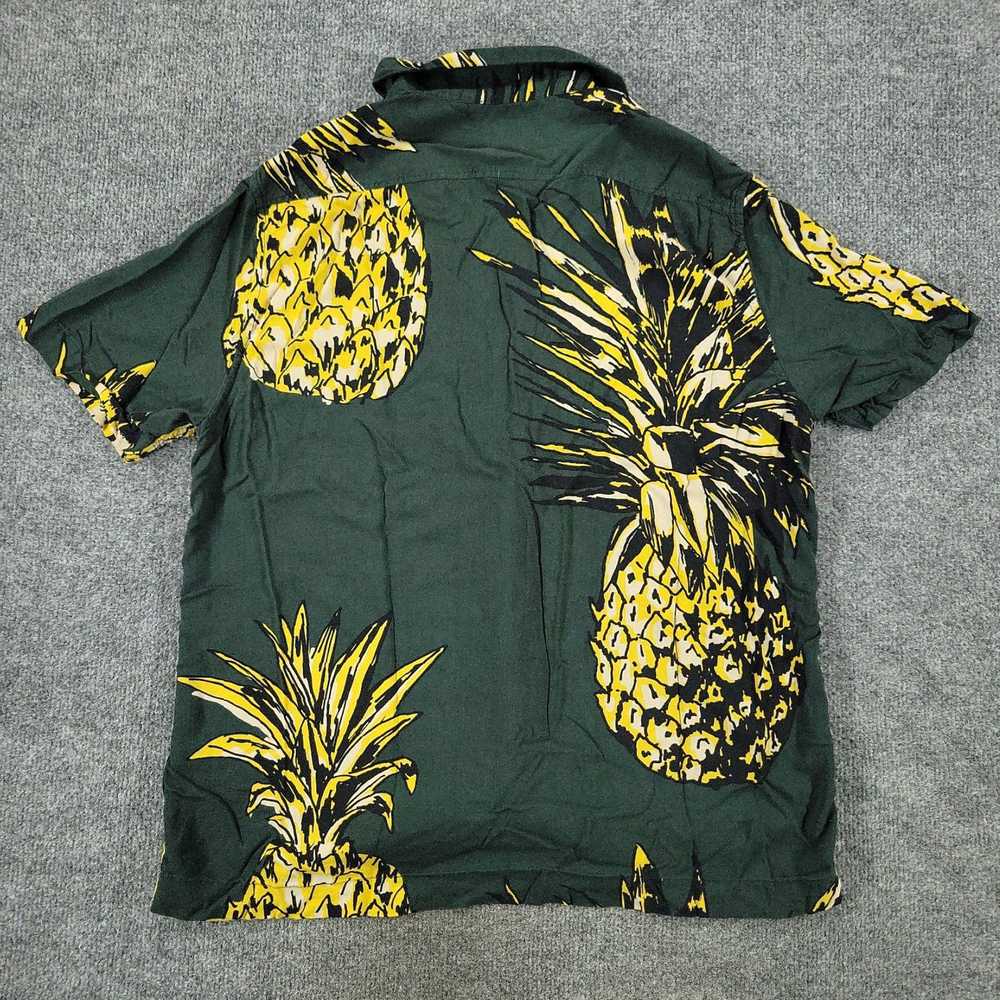 H&M Medium Green Pineapple All Over Print Graphic… - image 7