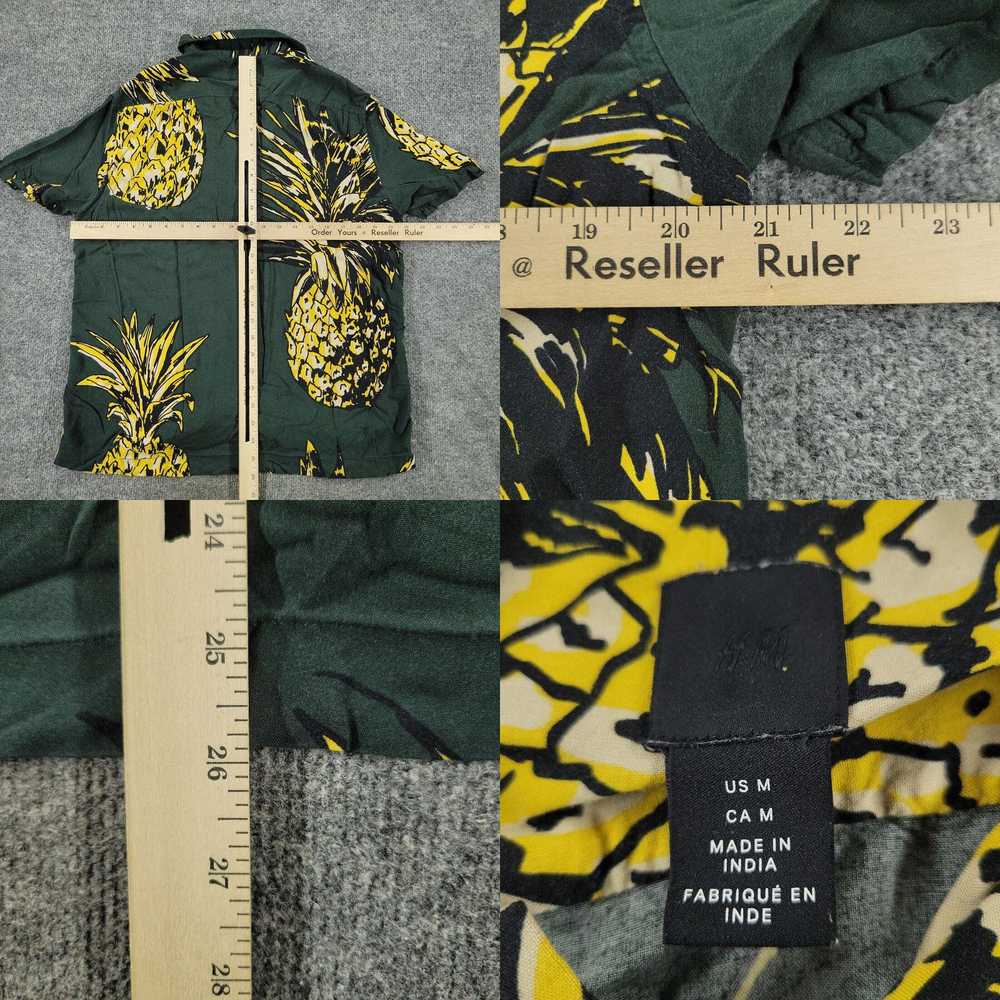 H&M Medium Green Pineapple All Over Print Graphic… - image 8