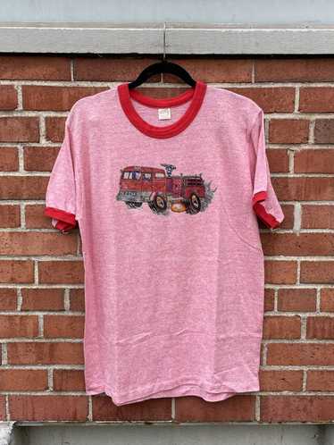 Sportswear Vintage 70s/80s Racing Red Fire truck G