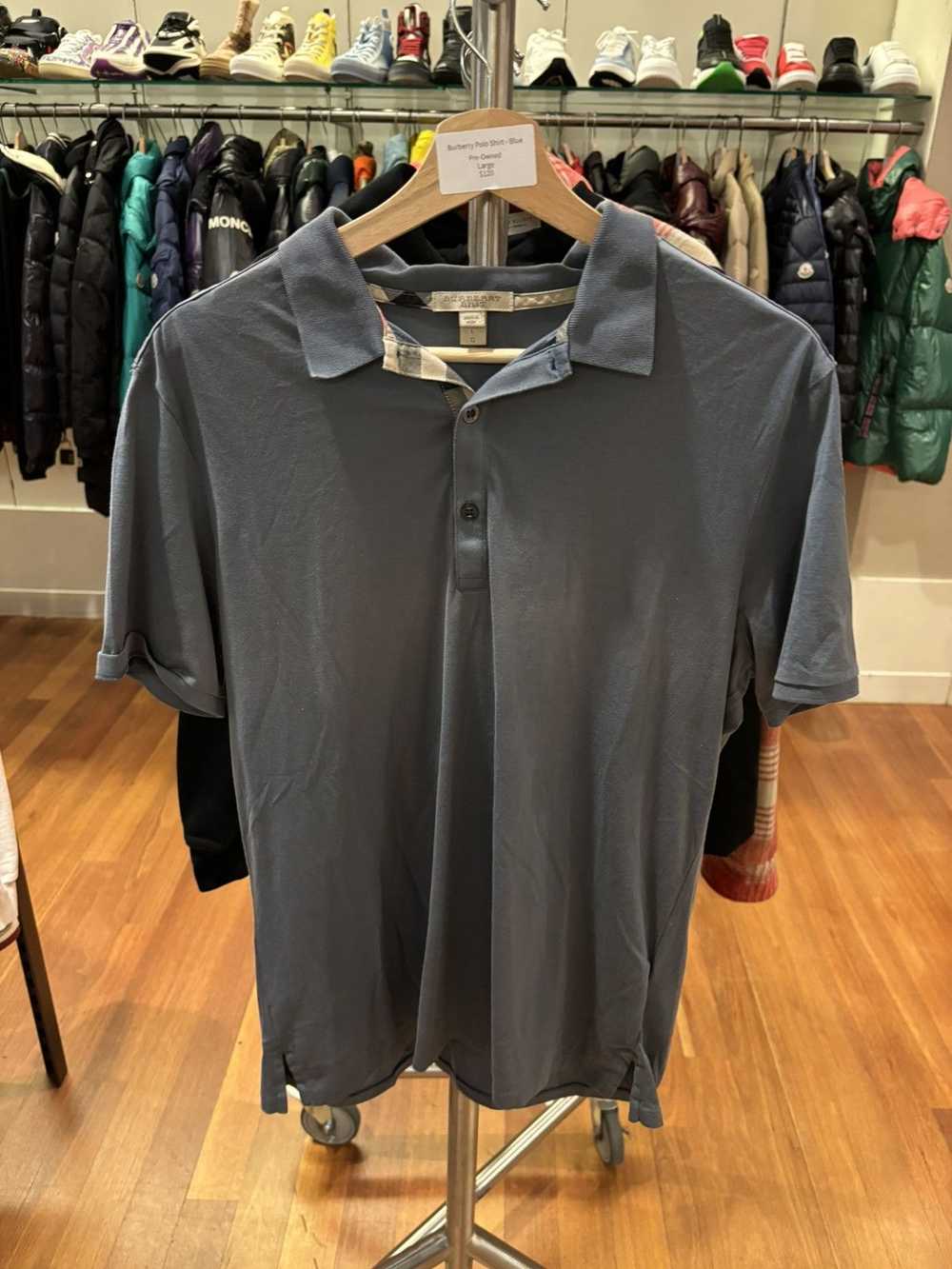 Burberry Burberry Polo Shirt ‘Blue’ - image 1