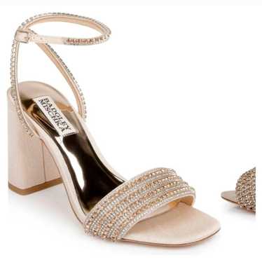 Badgley Mischka women's beca cristal sandals heel… - image 1