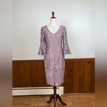 Alex Evenings Stunning Alex Evenings Lavender Mot… - image 1