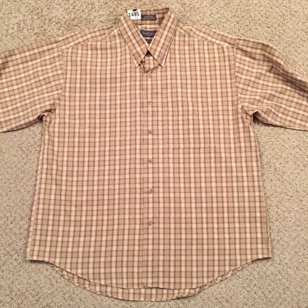 Van Heusen Van Heusen Mens Large Long Sleeve Plai… - image 5