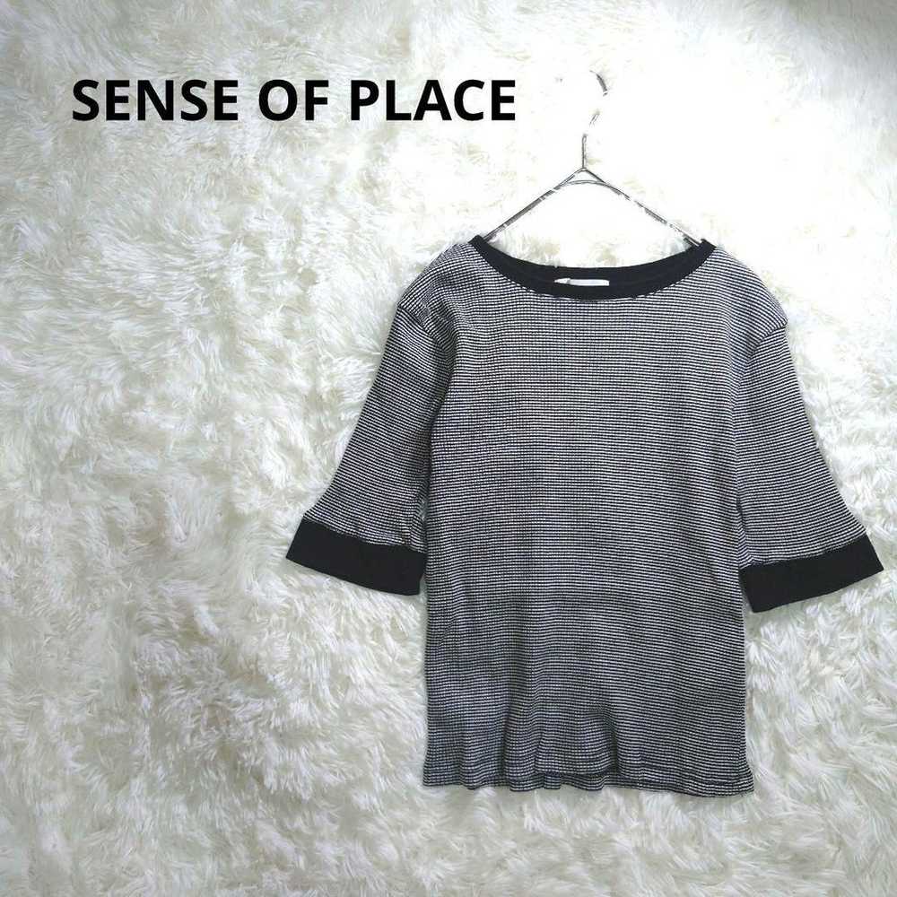 SENSE OF PLACE Urban Research Half-Sleeve Cut-and… - image 1