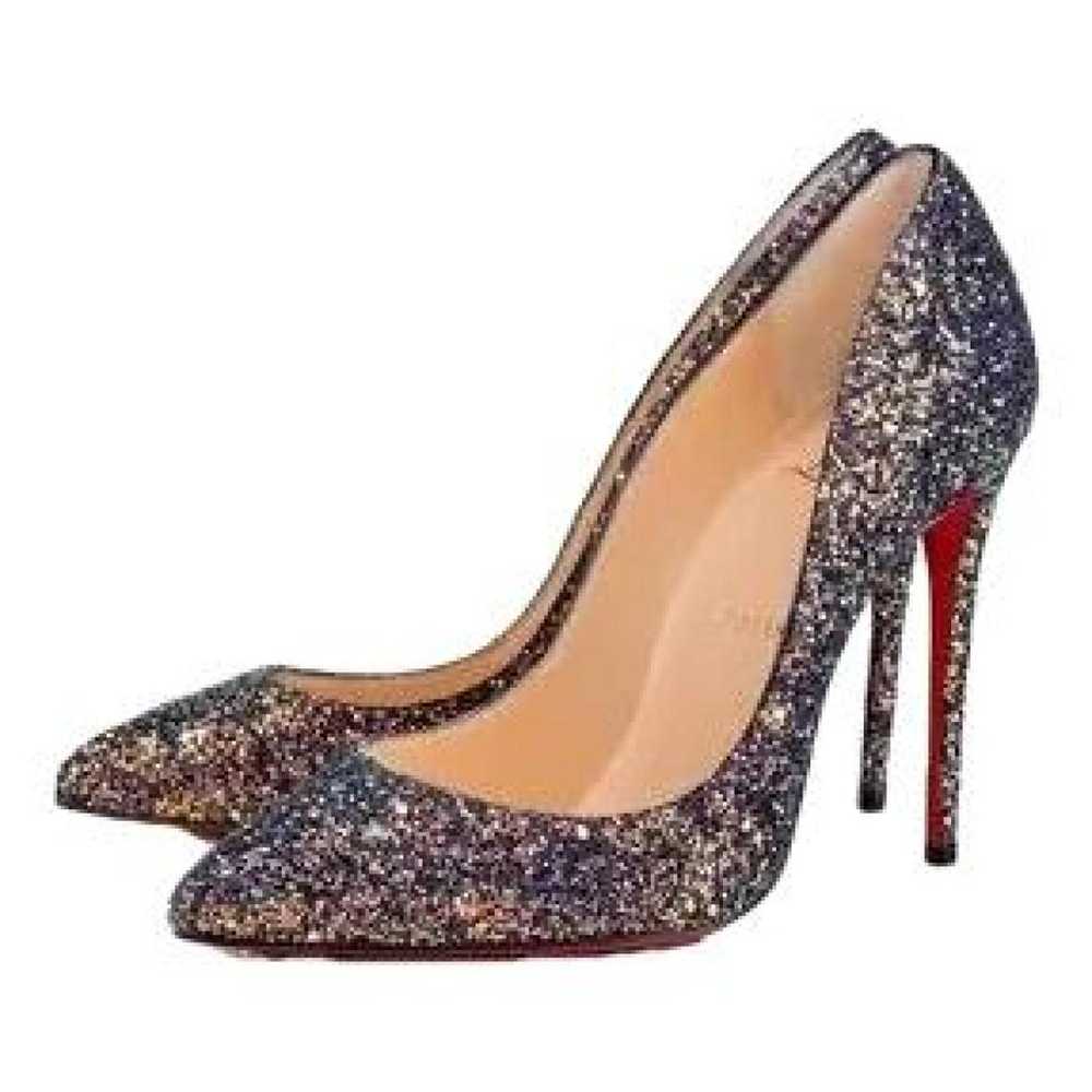 Christian Louboutin So Kate glitter heels - image 1