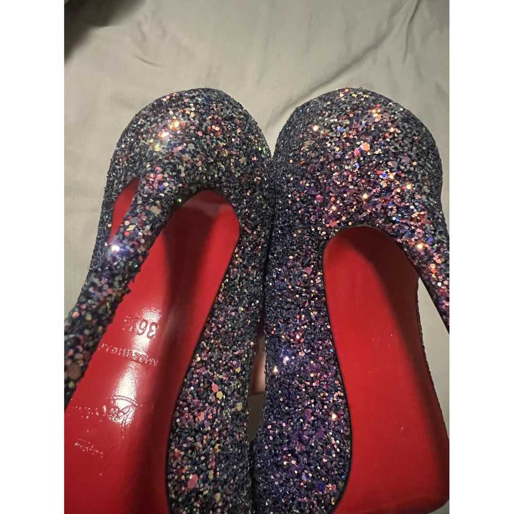 Christian Louboutin So Kate glitter heels - image 6