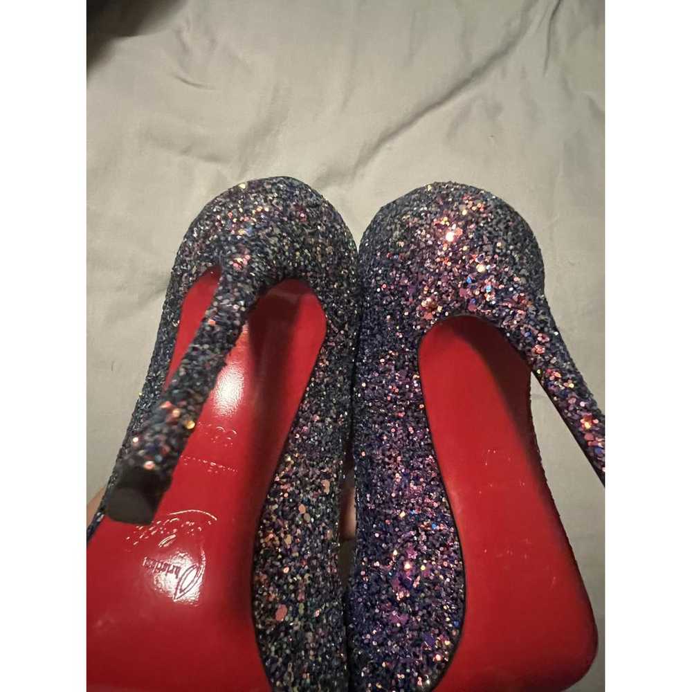 Christian Louboutin So Kate glitter heels - image 7