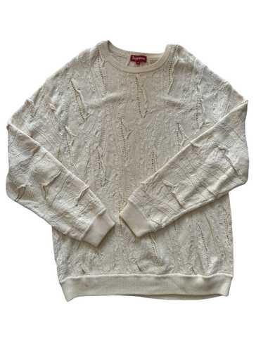 Supreme Knitted Cream Sweater