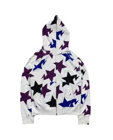 Bape Sta Pattern Full Zip Hoodie