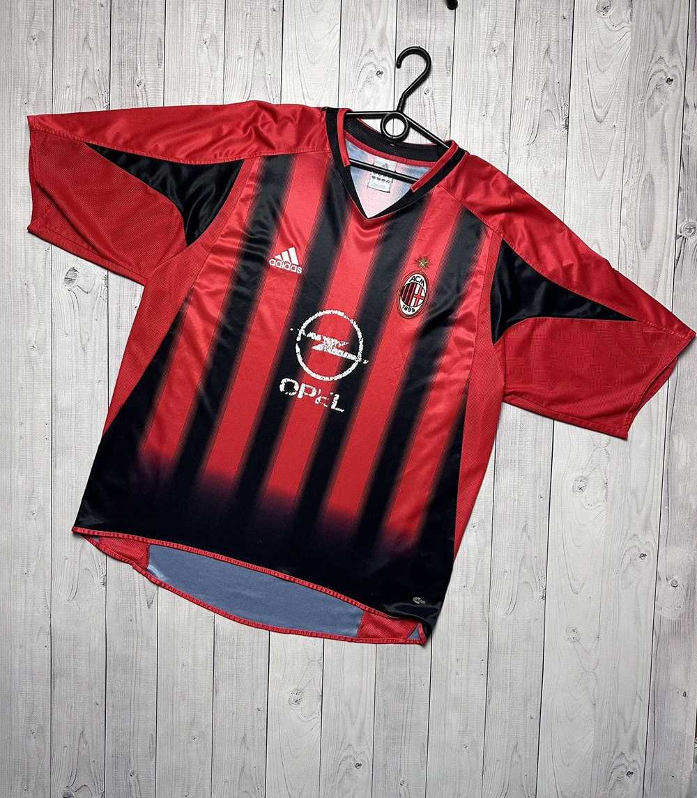 Adidas × Soccer Jersey × Vintage Vintage AC Milan… - image 1