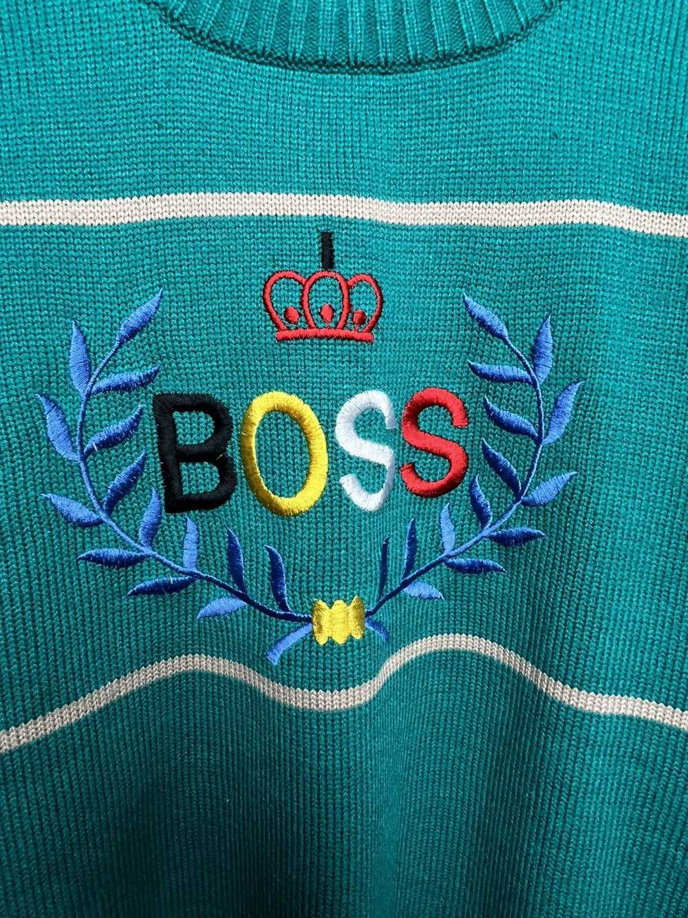 Hugo Boss × Vintage boss logo sweater spellout vi… - image 6