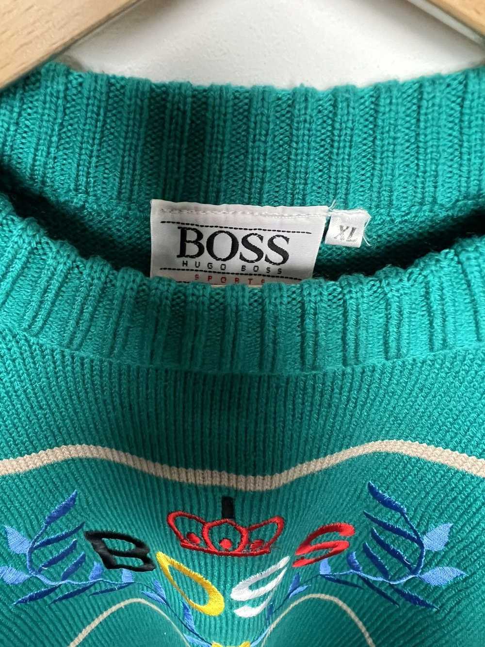 Hugo Boss × Vintage boss logo sweater spellout vi… - image 7