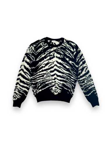 Saint Laurent Paris Wool Zebra Knit