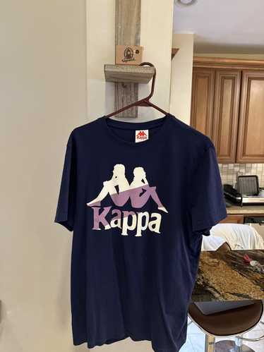 Kappa Kappa Blue / Purple logo t shirt XL