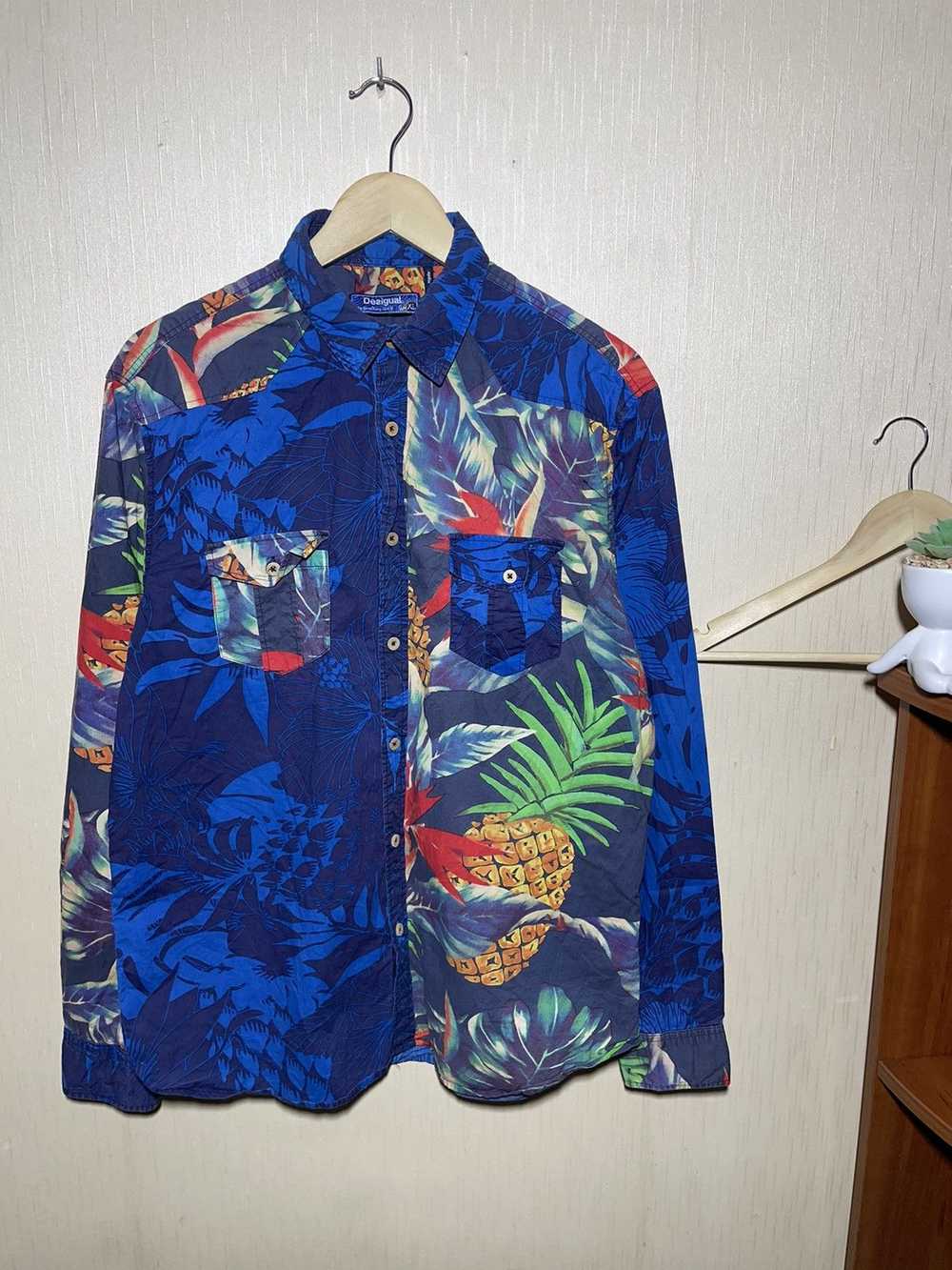 Crazy Shirts × Desigual × Vintage Desigual crazy … - image 1