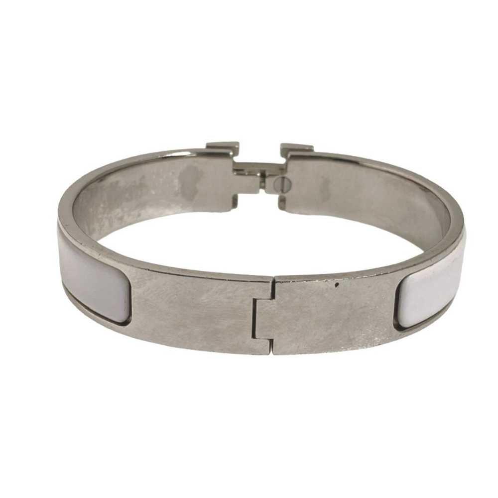 Hermes Hermes Bangle Bracelet Click Clack Metal W… - image 5