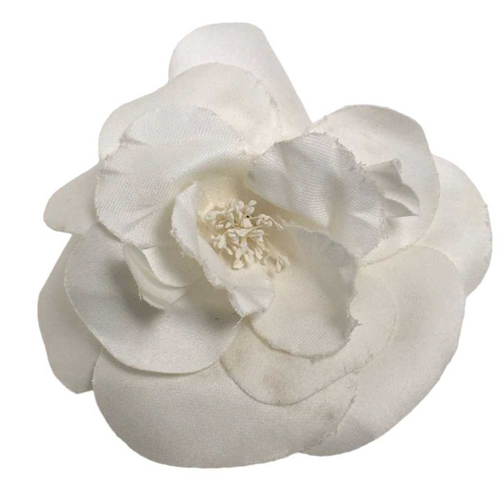 Chanel CHANEL Camellia Brooch Corsage White - image 2