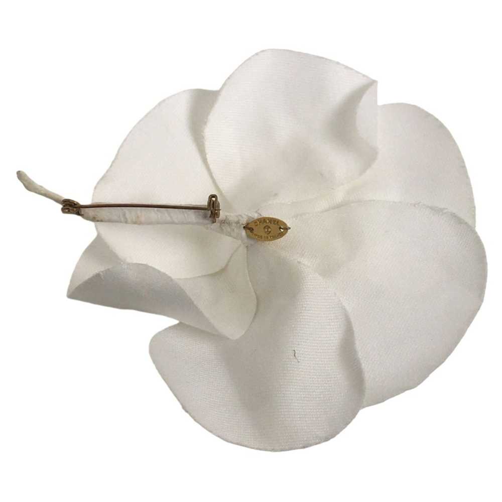 Chanel CHANEL Camellia Brooch Corsage White - image 3