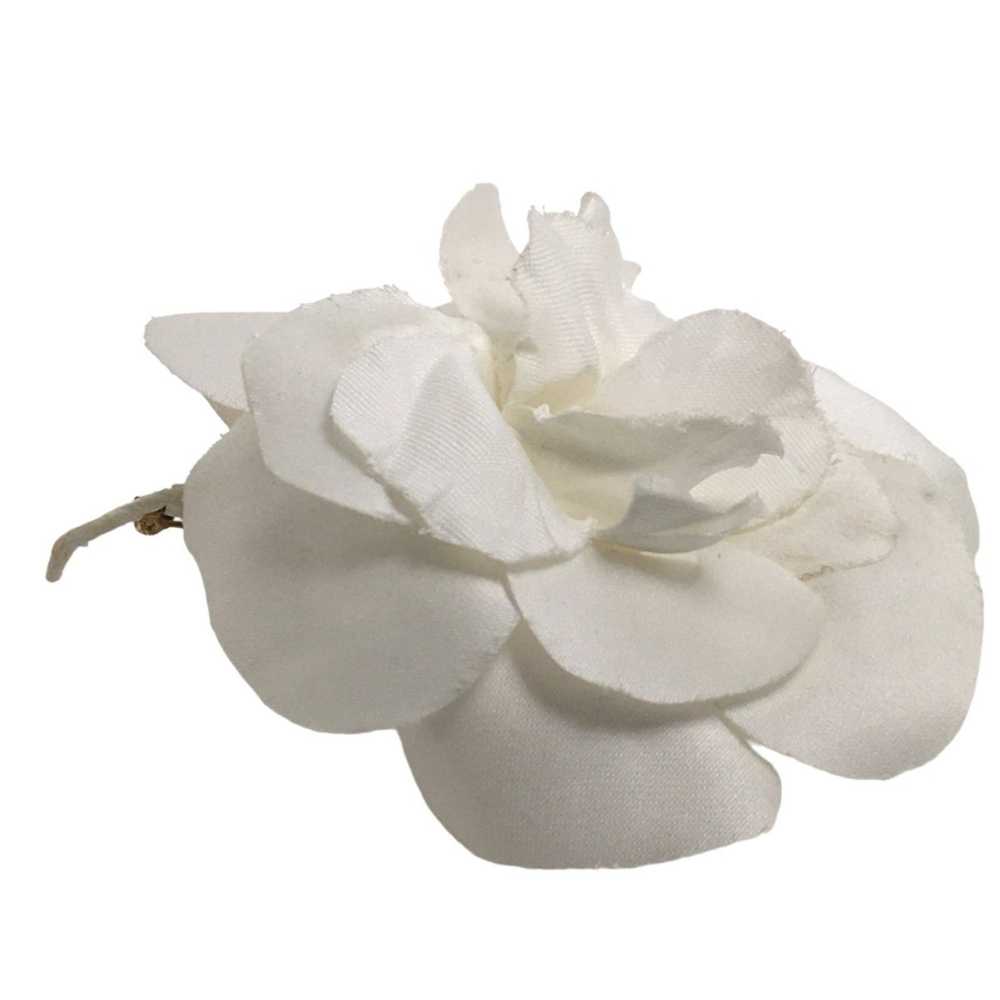 Chanel CHANEL Camellia Brooch Corsage White - image 5