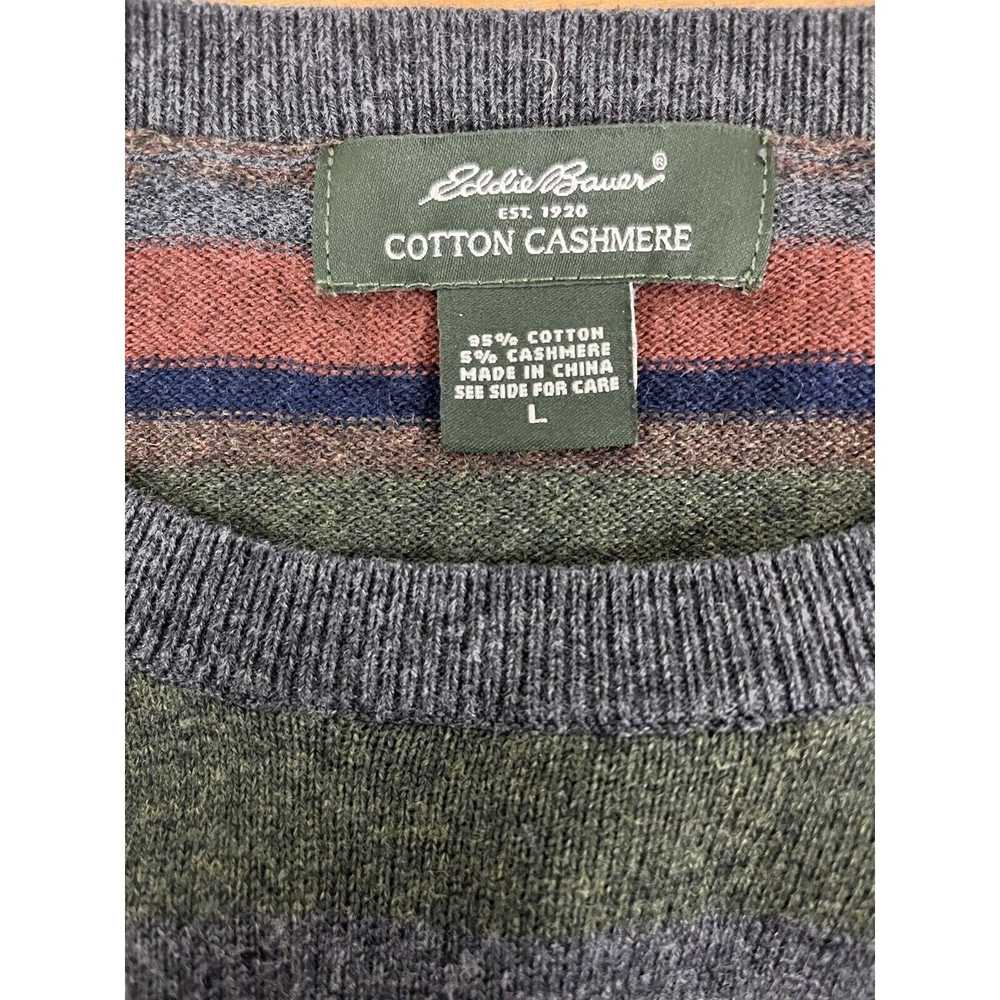 Eddie Bauer Eddie Bauer Cotton Cashmere Multicolo… - image 3