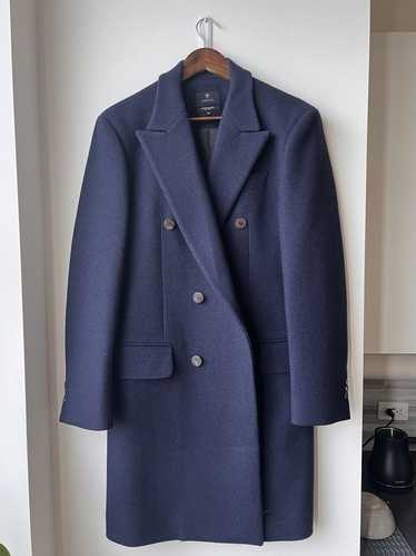 Designer Hvrminn Double Breasted Overcoat