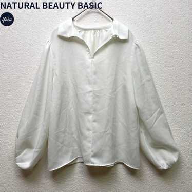 Natural Beauty Basic M Size Long Sleeve Chiffon B… - image 1