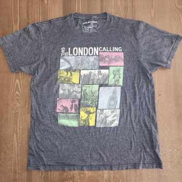 The Clash London Is Calling Band T Shirt Gray The… - image 1