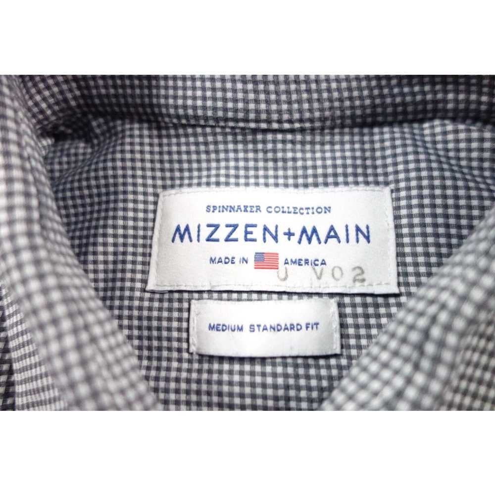 Mizzen+Main Mizzen Main Shirt Mens Medium Gray Bu… - image 2