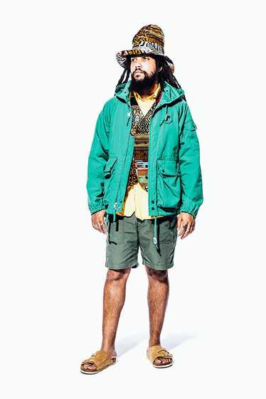 Engineered Garments SS18 Fatigue Short Olive Cotto