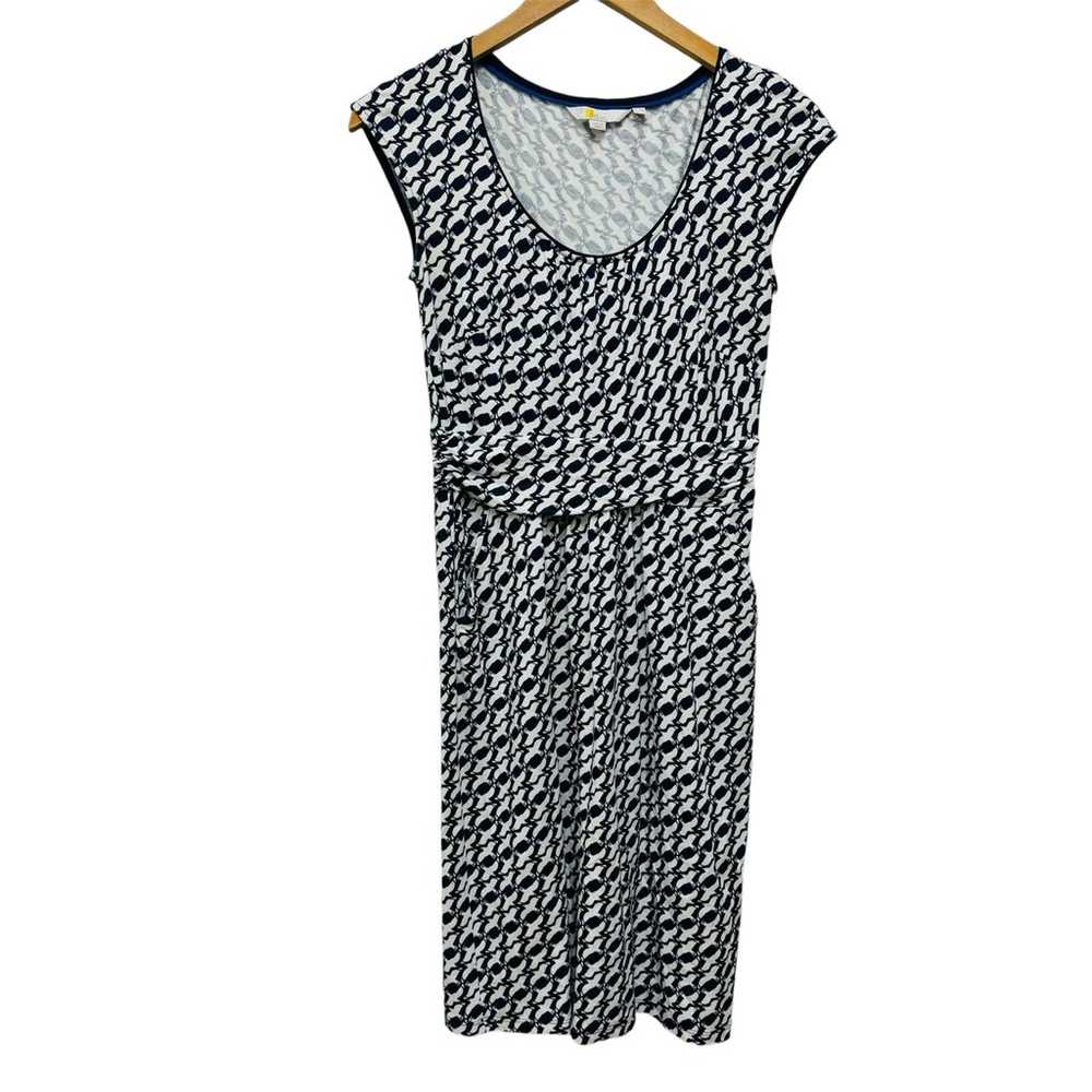 Boden Margot Jersey Knit Dress Dove Print - image 2