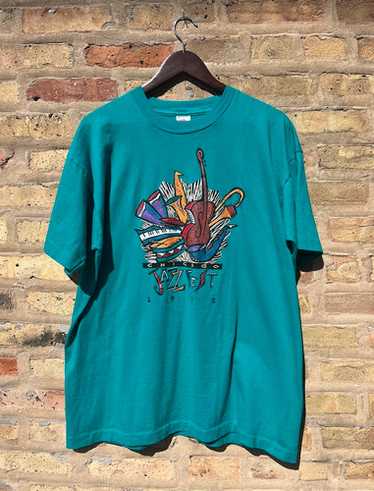 90s Chicago Blues Festival Tシャツロングビーチ音楽 90s Chicago Blues Festival Tシャツロングビーチ音楽