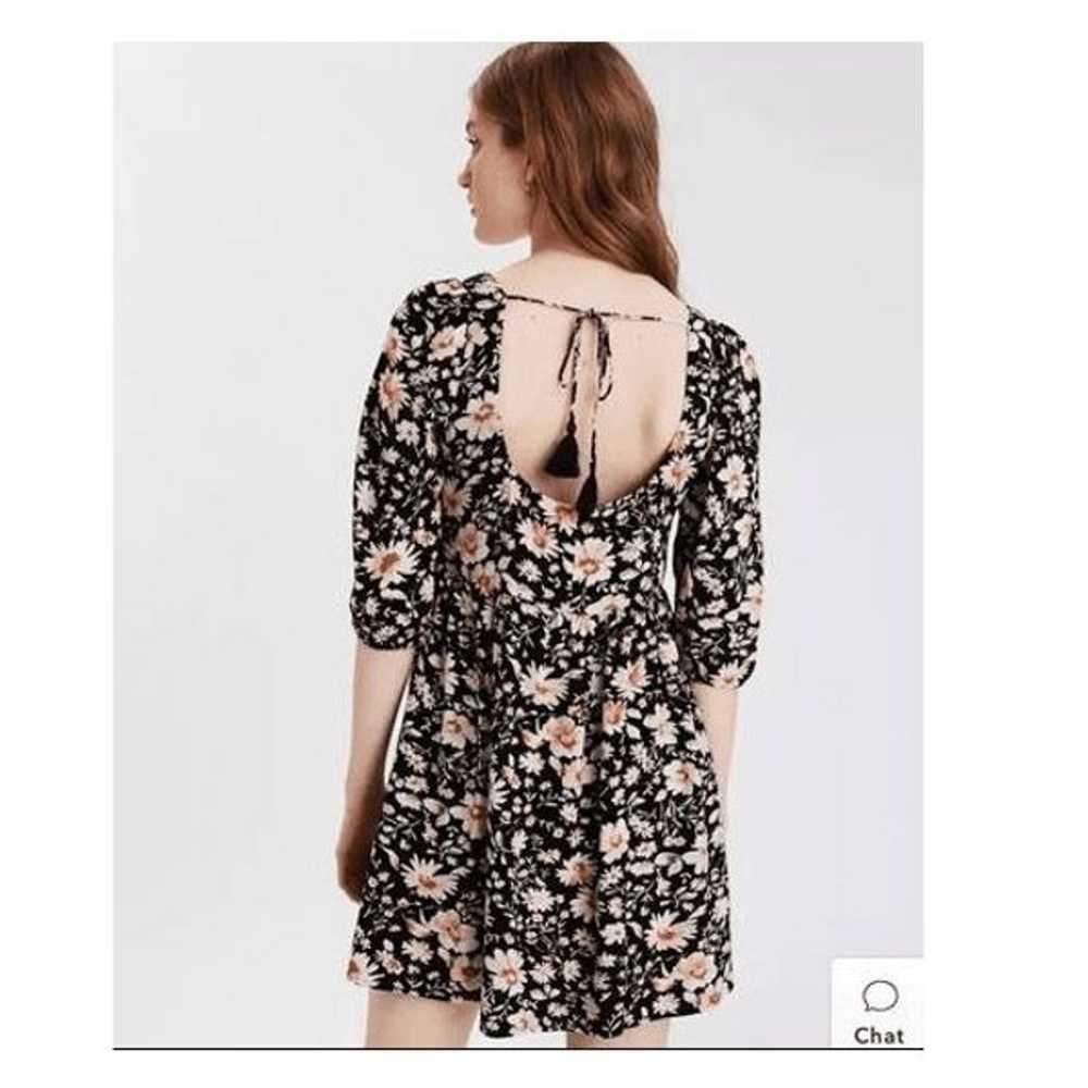 American Eagle Women's Floral Babydoll Mini Dress… - image 2