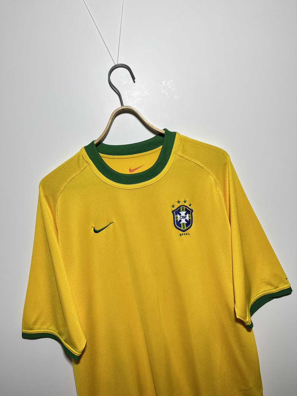 Nike × Soccer Jersey × Vintage Nike Brazil Nation… - image 3